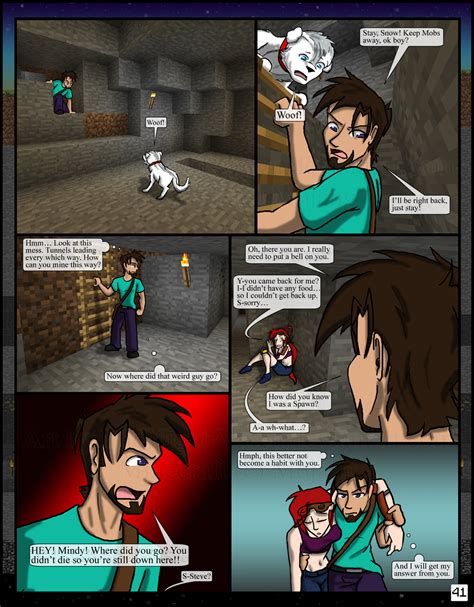 Minecraft: The Awakening Pg41 by TomBoy-Comics on DeviantArt