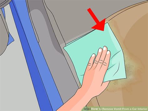 how to remove vomit odor from car