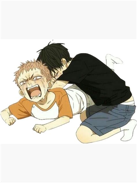 "19 days manhua sticker — he tian & mo guan shan" Photographic Print ...