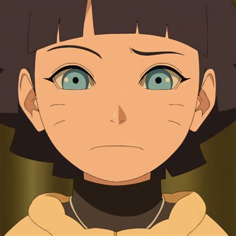 himawari uzumaki personagens de anime icones fofos familia uzumaki