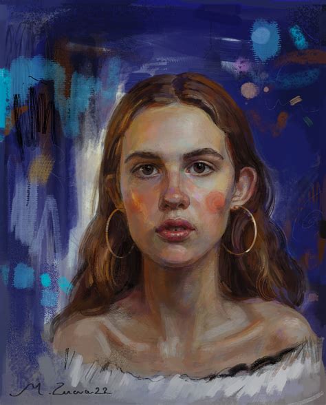 ArtStation - Portrait study