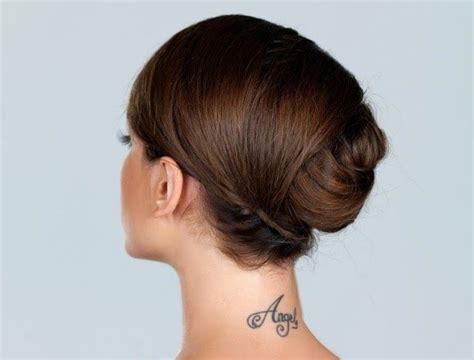 Tato Di Leher Simple - Gambar Tato Keren