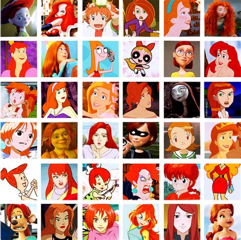 Personagem Ruiva - pensamentos de amigas adolescentes: Personagens ruivas.