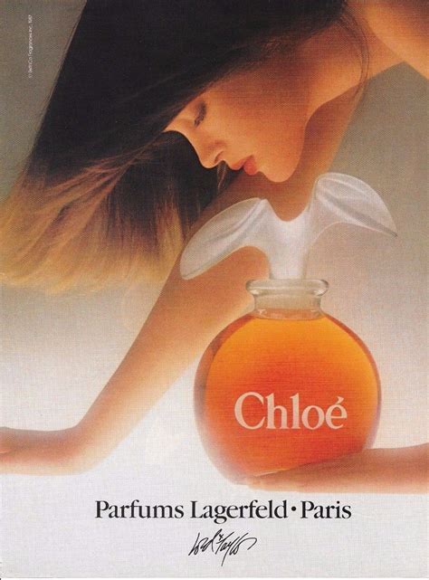 1978 Chloe Perfume Fragrance Karl Lagerfeld Paris Woman Bottle Vintage ...