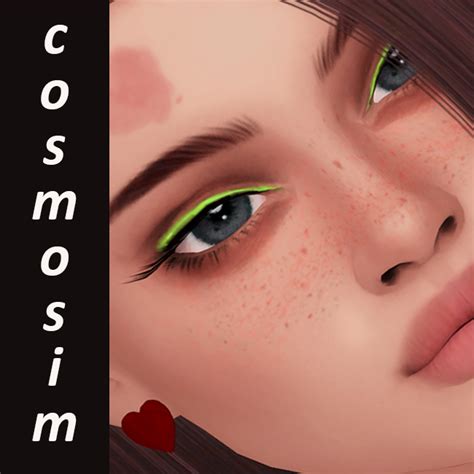 cosmosim eyeliner N27 - The Sims 4 Create a Sim - CurseForge