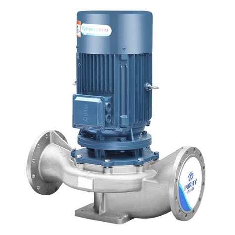 Vertical stainless steel Inline Circulation Inline Booster Centrifugal ...