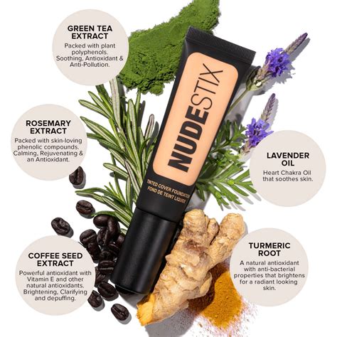 Nudestix Tinted Cover Foundation in Nude 4 – Lightweight, Natural