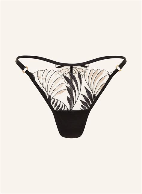 BLUEBELLA String KATERINE in schwarz/ nude