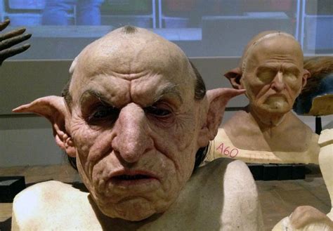 Goblin masks and prosthetics. Harry Potter Studio Tour - Leavesdon ...