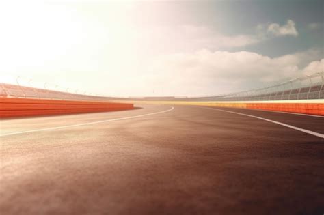 premium ai image race track generate ai