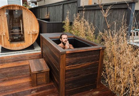 Cold Plunge Tub and Hot Sauna: The Perfect Combo
