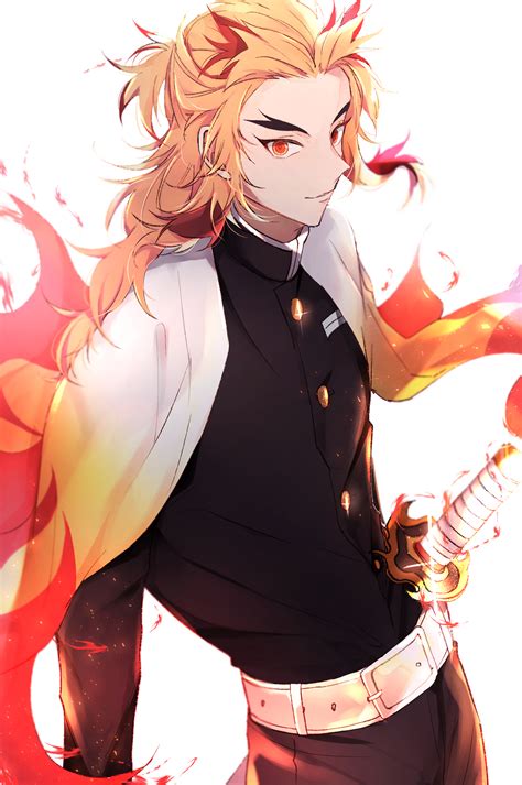 Rengoku Kyoujurou (Kyōjurō Rengoku) - Kimetsu no Yaiba - Image by yui