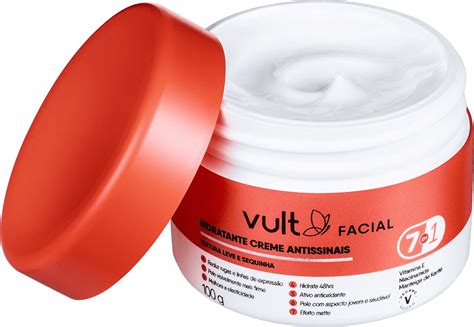 Creme Para O Rosto Antissinais - Creme Potinho Hidratante Facial Care Antissinais | VULT