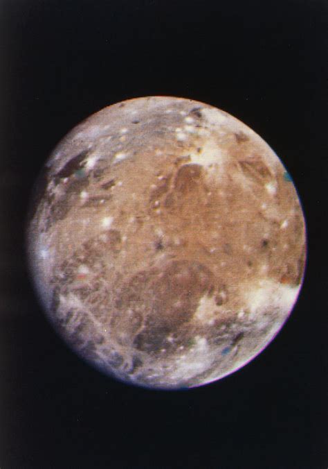 Voyager I Photo Of Ganymede, Jupiter's Third Moon Photograph by Nasa ...