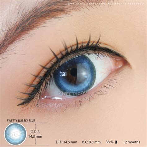 sweety bubbly blue  lenspack sweetycon