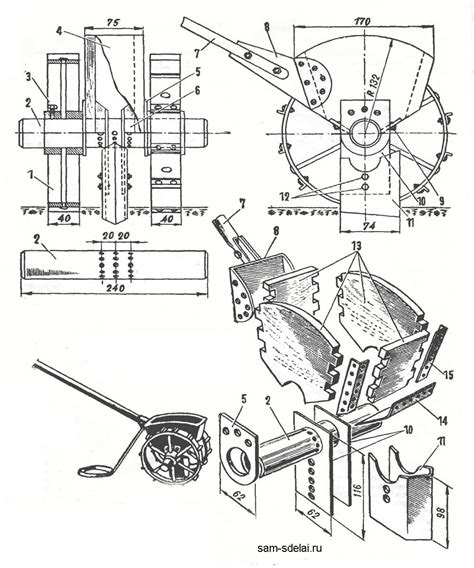 Самодельная ручная сеялка