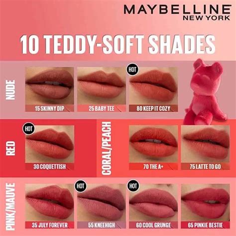 Maybelline SuperStay Teddy Tint: Il Comfort Incontra la Durata - Nuvole ...