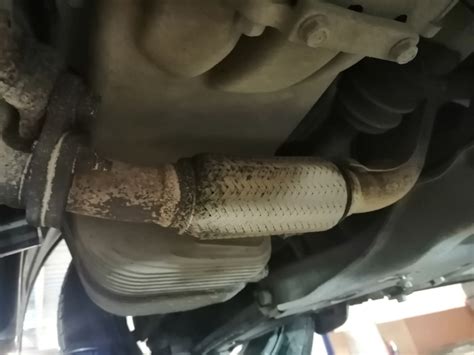 Замена гофры глушителя — Hyundai Getz, 1,4 л, 2008 года | запчасти | DRIVE2