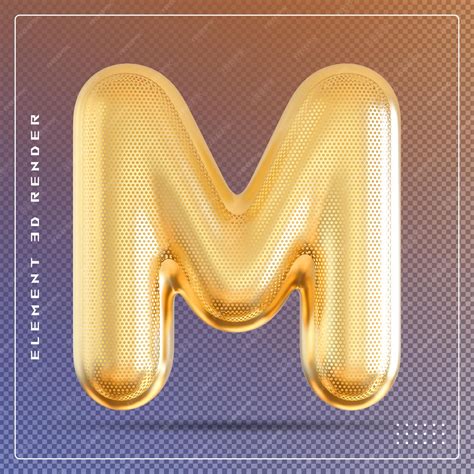 premium psd golden bubble letter  font  illustration