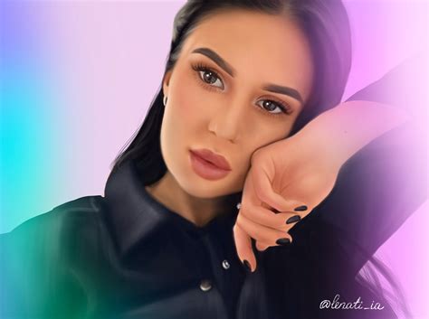 Zarina | Digital portrait / Illustration on Behance