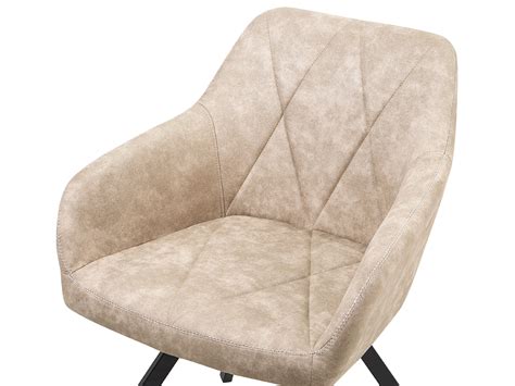 Stol 2 st beige MONEE | Beliani.se