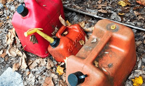 How To Properly Dispose Of Old Gasoline - ManMadeDIY