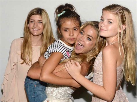 Denise Richards Admits to 'Covering' for Charlie Sheen with Daughters