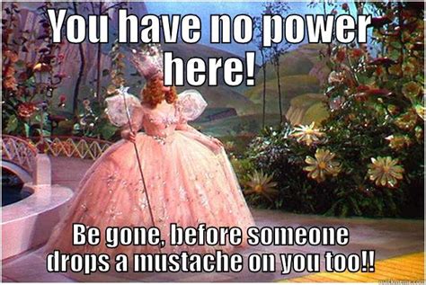 Glinda Mustache - quickmeme