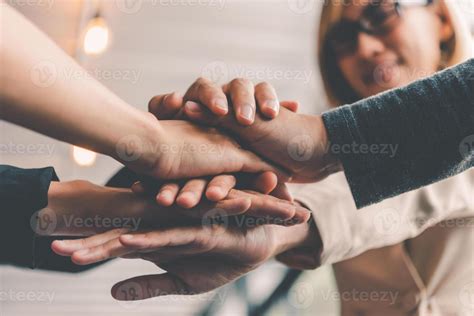 hands  business people     stack  hands  symbolize