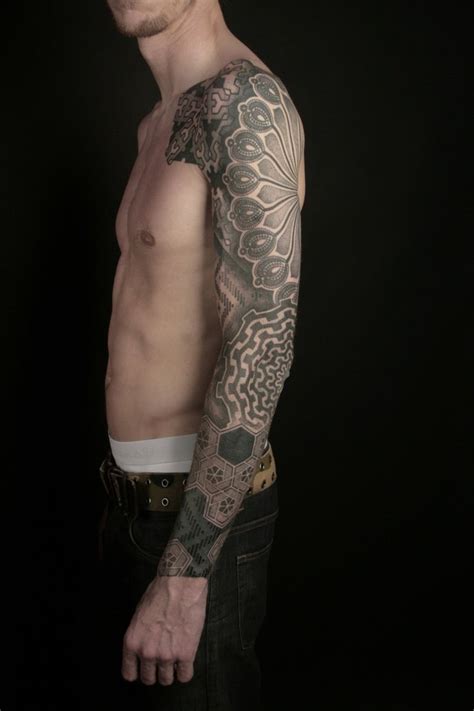 Geometric Tattoo Sleeve Ideas - Yo Tattoo