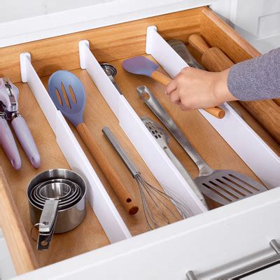 youcopia shallow drawer dividers set   howards storage world