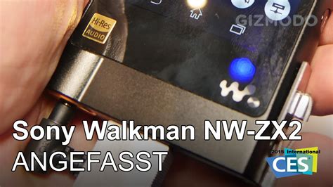 CES: Der Sony Walkman ist zurück - für über 1.000 Dollar! - YouTube