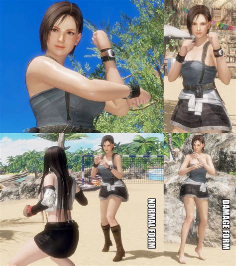 Dead or Alive 6 mod Mila as RE3 Jill Valentine by monkeygigabuster on