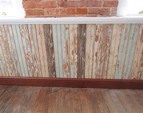 antique pine beadboard wainscoting large quanity etsy