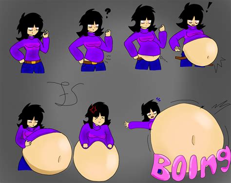 sarah belly expansion sequence part 1 (art trade) by FredyS2 on DeviantArt