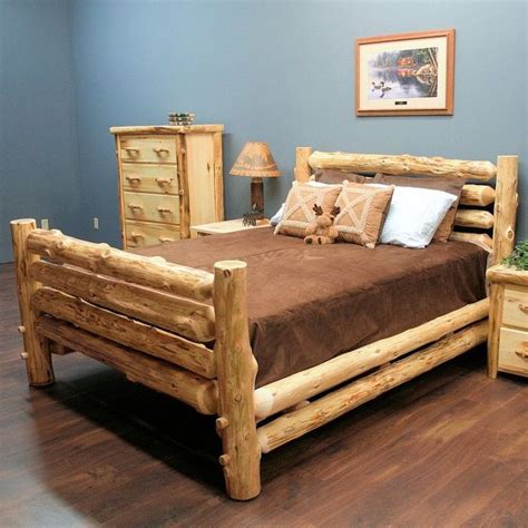Кровать двуспальная | Cabin furniture, Rustic bedroom decor, Furniture