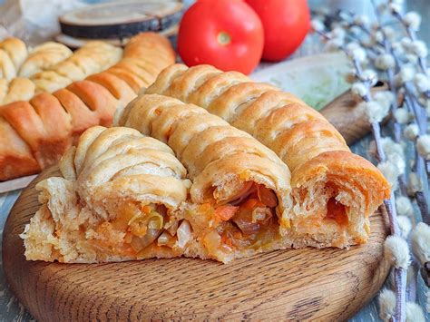 Пирог с капустой #постныйстол - пошаговый рецепт с фото