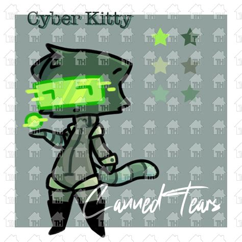 Cyber kitty on Toyhouse