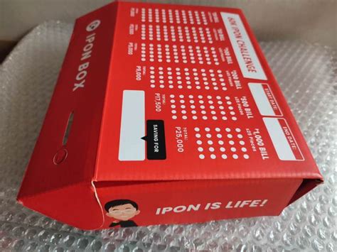 C+ IPON BOX 60K Ipon Challenge Ipon is Life by Chinkee Tan Self-help ...