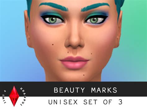 The Sims 4 beauty mark set. These can be worn... - SIMS 4 CUSTOM CONTENT