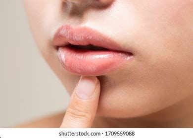 natural lips close shoot studio  stock photo  shutterstock