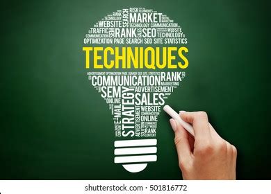 techniques word images stock  vectors shutterstock