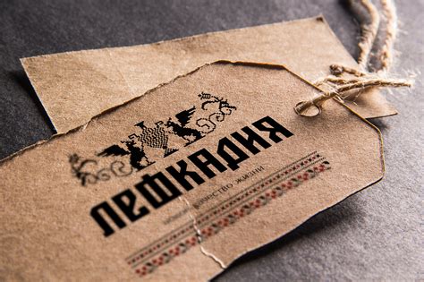 Фейк "ЛЕФКАДИЯ" on Behance