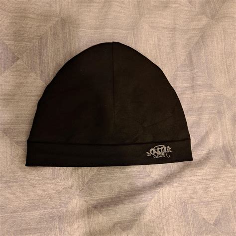 syna world skull cap beanie black depop