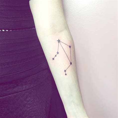 25 Libra Constellation Tattoo Designs, Ideas and Meanings for Zodiac ...