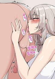 HellaP Tsuki Uzaki Oral HentaiUzaki-chan Wa Asobitai Explicit Art by HellaP