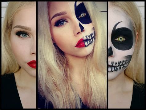 face skull makeup 10