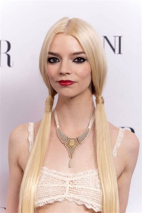 Anya Taylor-Joy attends the Harper's Bazaar Women of the Year 2022 ...