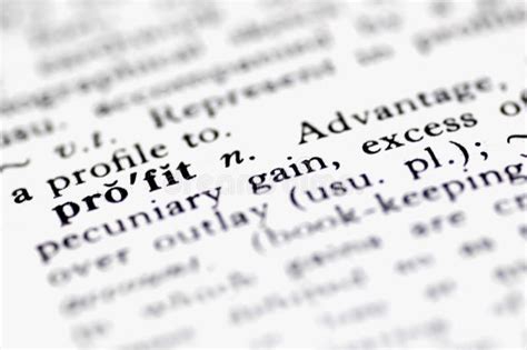Profit stock image. Image of financial, definition, estate - 329901