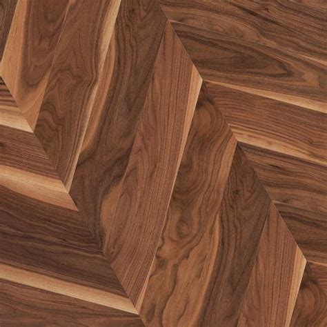 Coswick Engineered Chevron Cosloc American Walnut Traditional